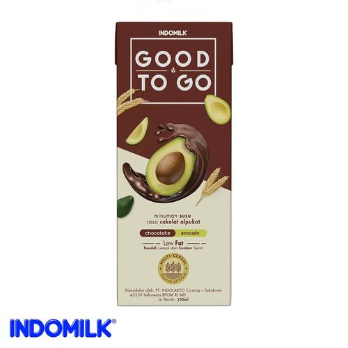 Foto Produk Indomilk UHT Good To Go Cokelat Alpukat 250 ml X 4 Pcs dari Indomilk Official Store