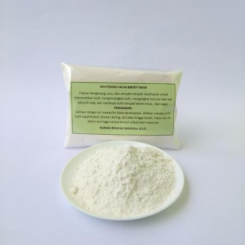 Gambar Masker Whitening Pemutih Rempah Alami (Bengkoang Plus Susu) dari Rumah Rempah Manisha Kota Surakarta Tokopedia