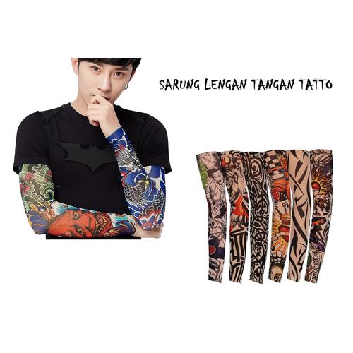 Foto Produk Sarung Lengan Tangan Tatto - Manset tangan Motif Tato dari Melvshop08