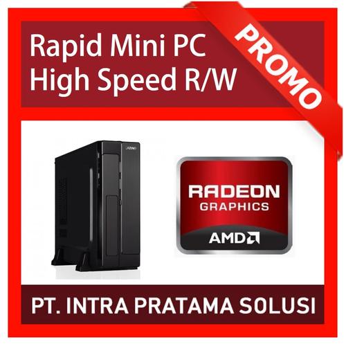 Foto Produk Rapid Mini PC (High Speed A10-4655 + Ram 4GB + SSD 120GB + HD7620G) dari PT. Intra Pratama Solusi