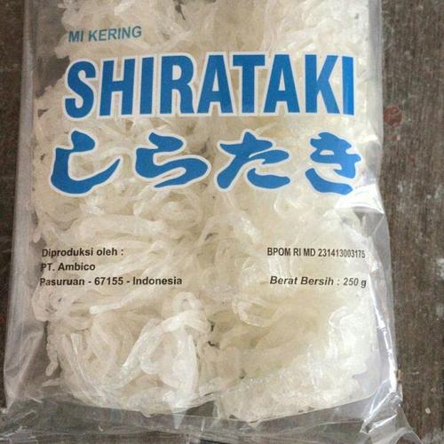 Foto Produk Dry Shirataki - Mie Kering Shirataki ( isi 10 pcs) 250 g dari PapaIndoFam
