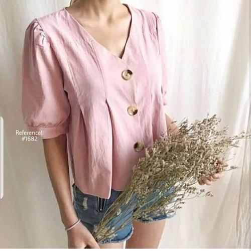 Jual Zara Top - Beige - Kota Tangerang 