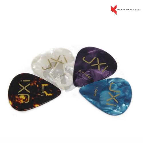 Foto Produk Pick Gitar Jxi Satuan Ketebalan 0.71mm/ 1.0mm/ 1.2mm/ 1.5mm dari KMD Music Store