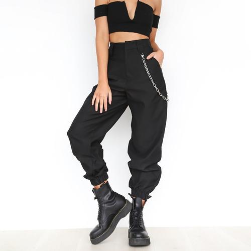 Jual New Womens Chains High Waist Harem 