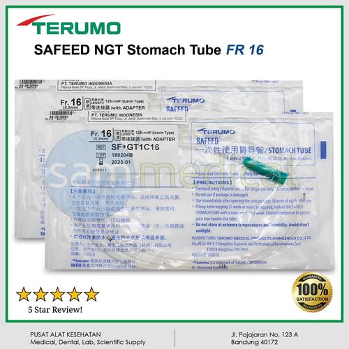 Foto Produk Terumo Safeed NGT Stomach Tube / Selang Makan FR 16 dari SAM Medical