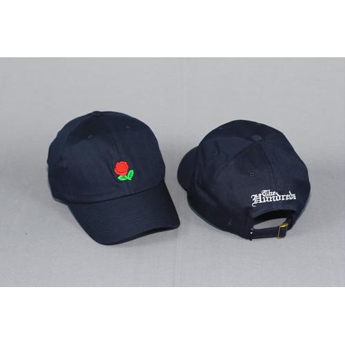 Hundreds Flower Rose Dad Hat - Abu-abu 