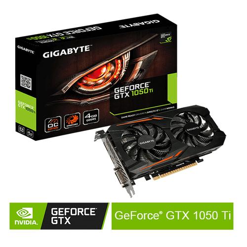 Foto Produk Gigabyte GeForce GTX 1050 TI OC 4G DDR5 dari NVIDIA GEFORCE