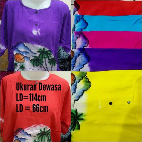 Foto Produk TerLaris Baju Pantai Bali Warna Polos Ukuran Dewasa dari Toserba online 99