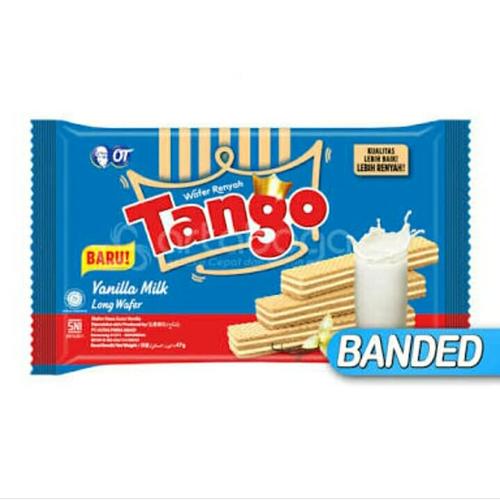 Foto Produk BARU!!! Wafer TANGO Vanilla 47 gram Tango Wafer Vanilla dari 3F Retail