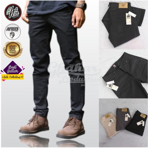 Foto Produk celana cino pria murah terbaru - Hitam dari artacollection13