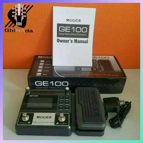 Foto Produk MOOER GE100 / Gitar Multi Efek Prosesor Efek Pedal GE 100 dari GhiNada Music