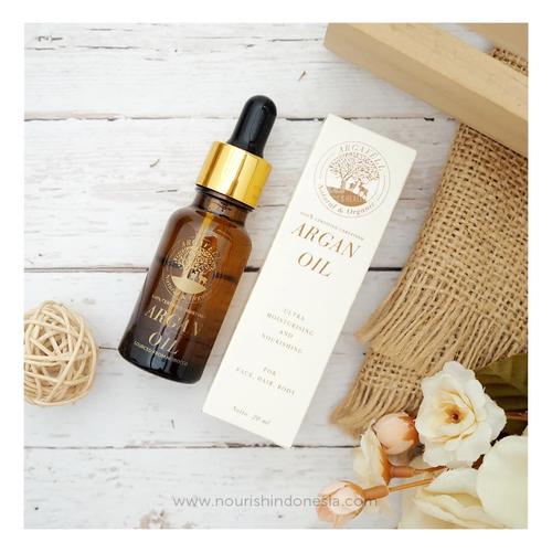 Foto Produk Argavell Certified Unrefined Argan Oil - 20ml - sourced from Morocco dari Nourish Indonesia
