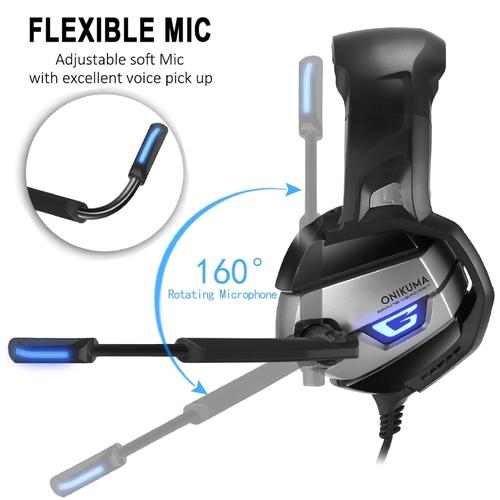 Oh] onikuma K5 Headset Gaming Stereo 