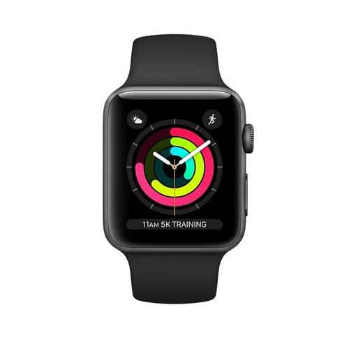 Jual APPLE Watch Series 3 42mm GPS Only Space Gray Aluminum Case with Gray  - Jakarta Utara - icebee | Tokopedia