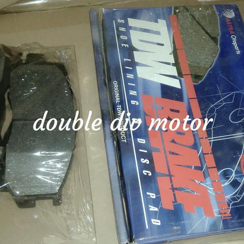 Foto Produk kampas rem depan Cakram Toyota kijang kapsul merk TDW ASLI ASTRA dari double div motor