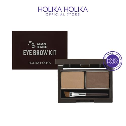 Foto Produk Holika Holika Wonder Drawing Eyebrow Kit AD (02 Ash Brown) dari Holika Holika Indonesia