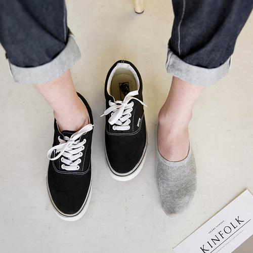 Foto Produk Kaos Kaki Bamboo / Hidden Socks / Slip On Socks / Bahan Katun dari tokolingli