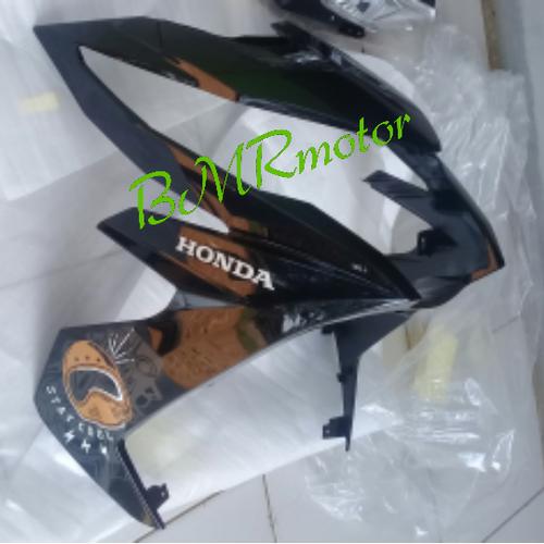 Foto Produk Tameng lampu depan honda beAt street 2017 dari bmr part motor