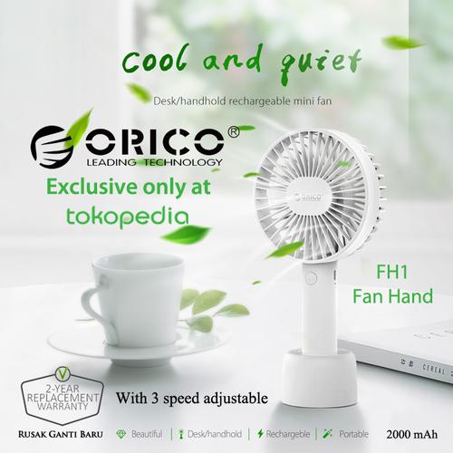 Foto Produk ORICO FH1 Mini Desk / Handhold Rechargeable Fan dari ORICO INDONESIA