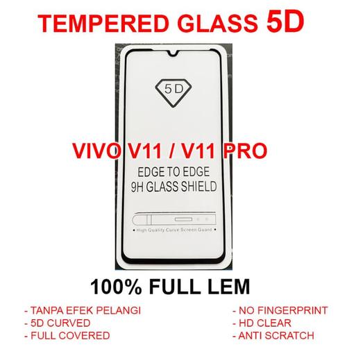Foto Produk Vivo V11 - V11 Pro anti gores full screen guard 4D TEMPERED GLASS 5D dari Selularindotama