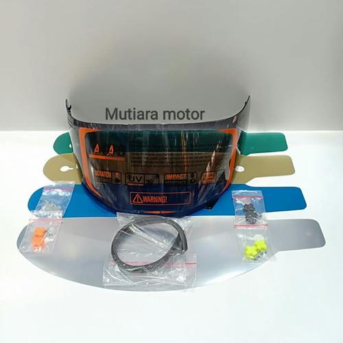 Foto Produk paket lengkap visor flat kyt rc7 kyt r10 kyt k2rider dari mutiara motor MD