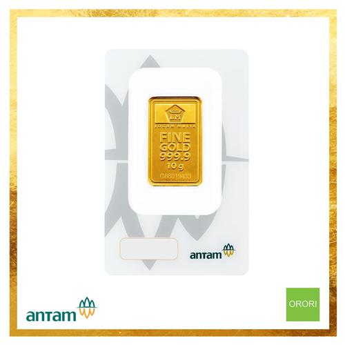 Foto Produk Logam Mulia ANTAM 10 Gram dari ORORI Jewelry