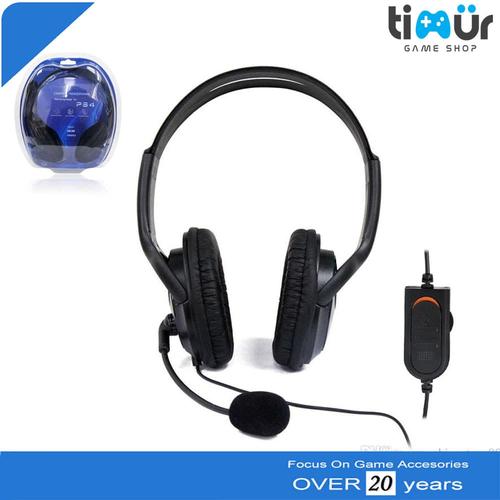 Foto Produk Gaming Headset Earphones Headphones Stereo Supper Bass for Sony PS4 dari Timur Game Shop