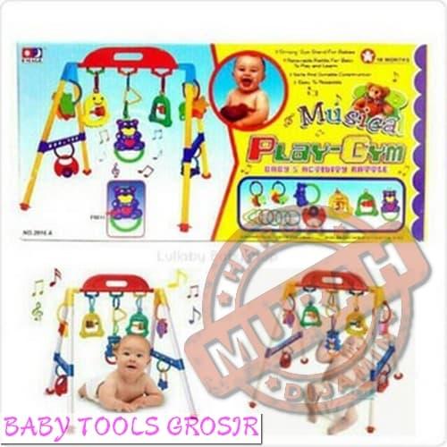 Foto Produk TERMURAH TOKOPEDIA Baby musical play gym / musik mainan rattle bayi an dari Baby Tools Grosir