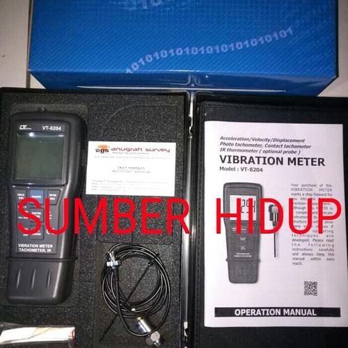 Jual Alat ukur Getaran vibrasi Meter digital Lutron VT-8204 VT 8204 ...