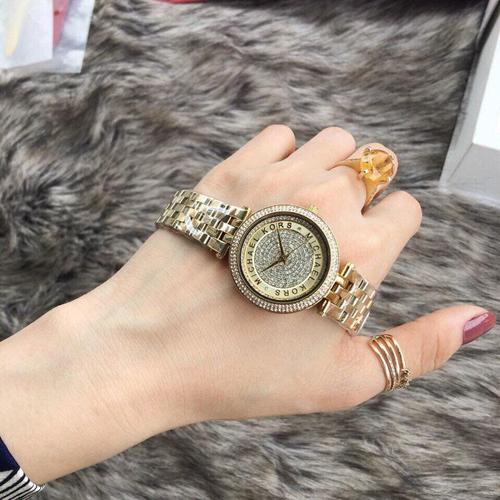 Jual Jam Wanita MK3445 Mini Darci Gold 