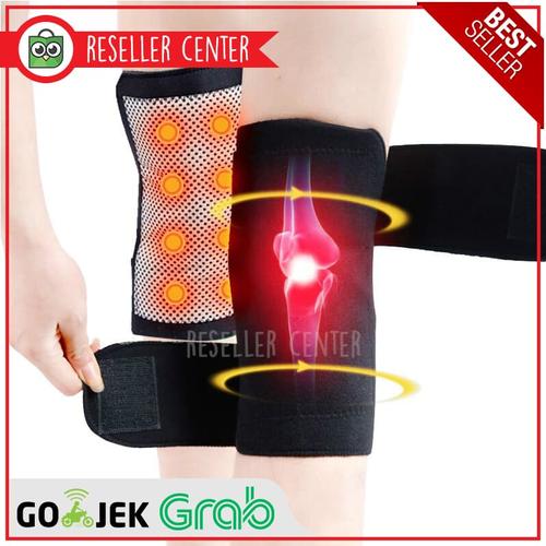 Foto Produk Pelindung Lutut Terapi Magnetik Knee Pad Size 76cm dari Reseller Center