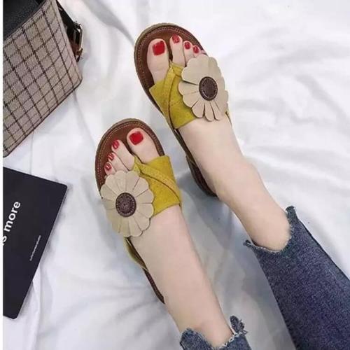 Foto Produk sandal bunga matahari dari toko alqorib