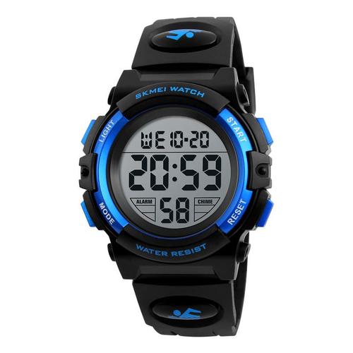 Foto Produk Jam Tangan Wanita Digital SKMEI 1266 Blue Water Resistant 50M dari SKMEI OFFICIAL STORE