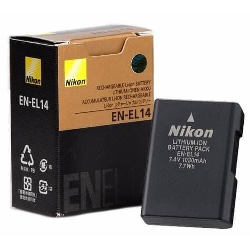 Gambar Baterai / Battery Nikon EN-EL14 untuk DSLR Nikon D3100, D3200, D5100 dari mardisin Kota Malang Tokopedia