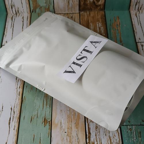 Foto Produk Kemasan Pouch Super Putih 200 gr kopi+ Zipper+ Valve (140x230x41 mm) dari vista pack