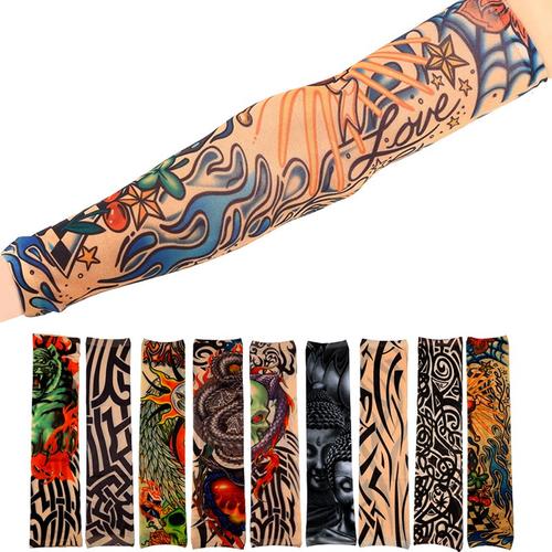 Foto Produk 1 Pcs Simulasi Keren Tattoo Lengan Lengan Lengan Olahraga Kulit Pelind dari Wellnes Shop