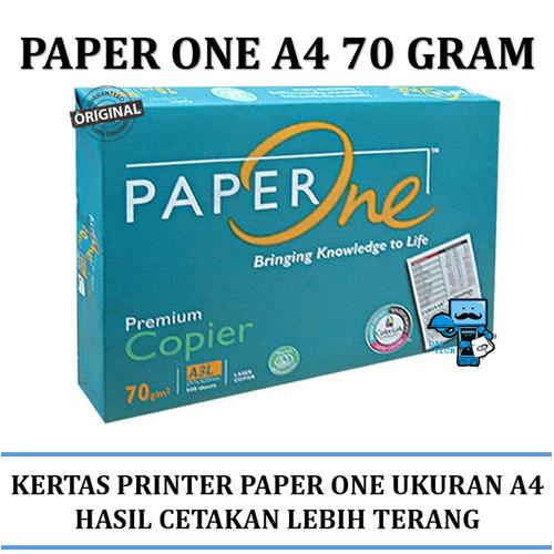 Jual Kertas A4 70gr Paper One - Jakarta Barat - Prima Shop Jkt | Tokopedia