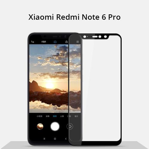Foto Produk XIAOMI REDMI NOTE 6 PRO Tempered Glass Full Lem 5D Full Cover Kaca dari ROTI PANGGANG OnlineShop