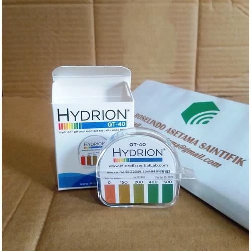 Gambar Hydrion QT 40 Quaternary Test Paper 0-500 ppm Quat test paper dari ROSELINDOTAMA SAINTIFIK undefined Tokopedia