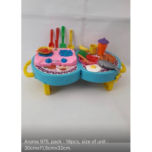 Foto Produk MAINAN KITCHEN SET KOPER MURAH MASAK MASAKAN / AROMA 975 dari EAZYTOYS