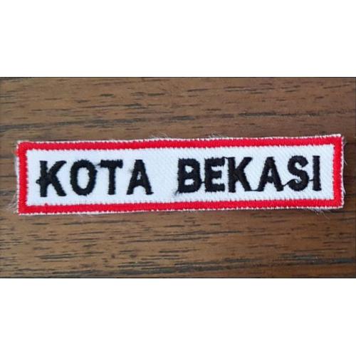 Foto Produk Bordir Nama Kota/Kabupaten untuk PMI/PMR dari Hard Off