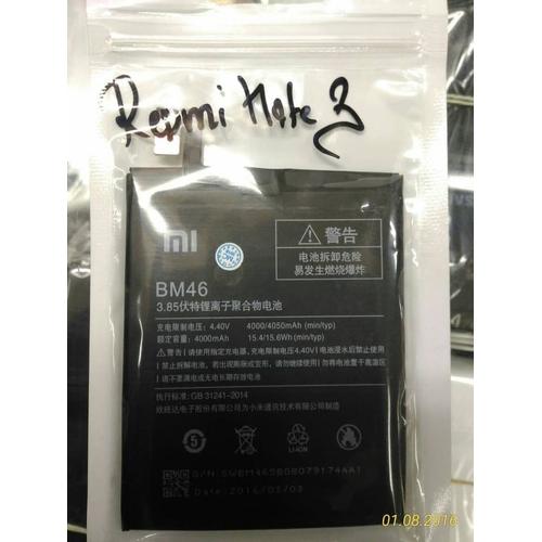 Foto Produk Original 100% Xiaomi Redmi Note 3 BM46 Baterai / Batre / Baterry dari spareparthp original