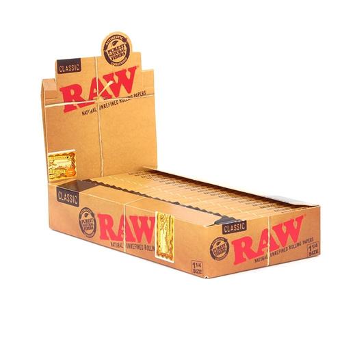 Foto Produk Jual Raw Classic brown 1 1/4 + Tbk strawberry mint 3gr dari T.Dynamite