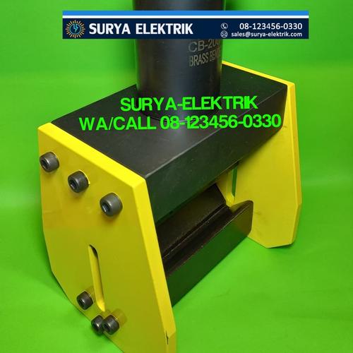 Foto Produk ALAT BENDING TEKUK PENEKUK HIDROLIK BUSBAR TEMBAGA PLAT BESI CB-200A dari SURYA-ELEKTRIK
