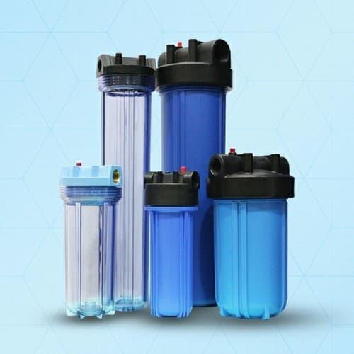 Jual Housing cartridge filter PP 20 inch clear PP housing cartridge
