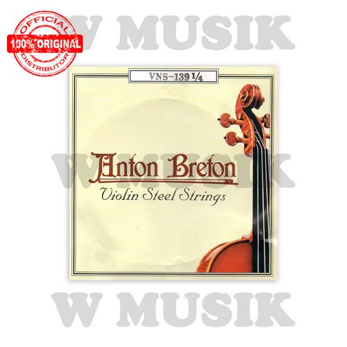 Jual Anton Breton Senar Biola / Violin String Steel VNS-139 1/4 Reguler SET  - Jakarta Utara - W Musik | Tokopedia