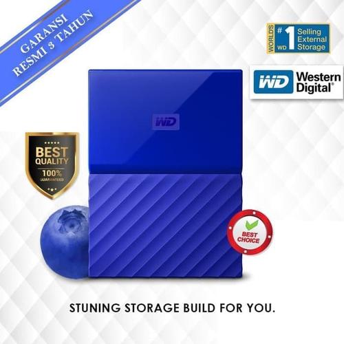 Foto Produk WD My Passport 4TB - HDD - HD - Hardisk - Harddisk External 2.5 dari Bintang Jaya Komputer