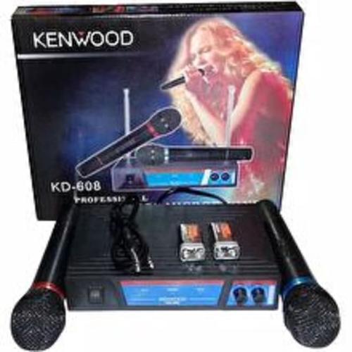 Foto Produk Kenwood KD 608 Mic Double Wireless UHF - Hitam NEW dari Blora Store Electrik