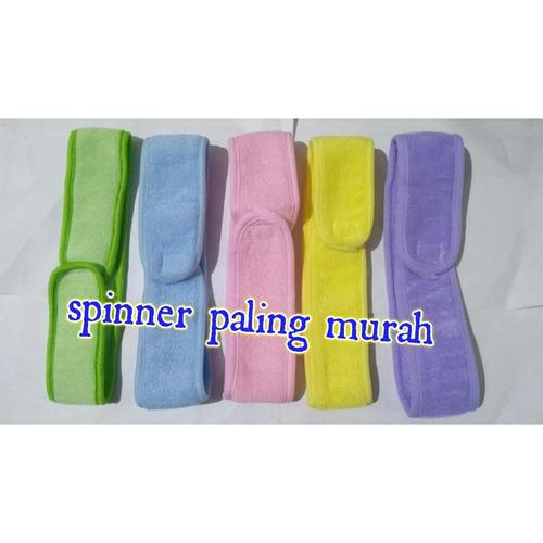 Foto Produk Bandana/Bando/Headband utk Mandi, Creambath, Facial dari Spinner Paling Murah