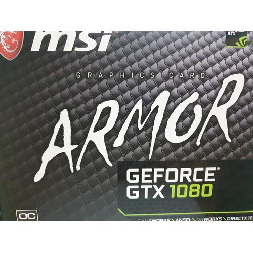 Foto Produk VGA NVDIA MSI GTX 1080 / GTX1080 ARMOR 11G OC GARANSI RESMI dari chandut